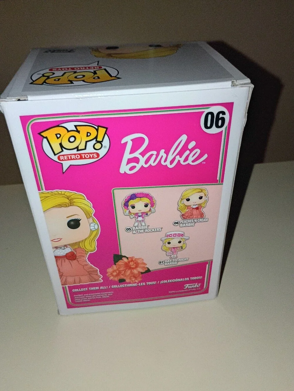 NEW Barbie Peaches 'n Cream Pop! Figure